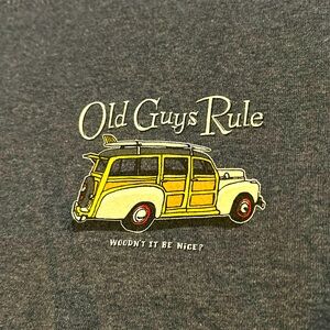 Old Guys Rule “Woodn’t It Be Nice” men’s t shirt size XL